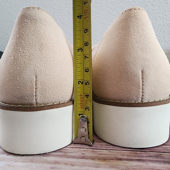 Vionic Kensley Sz 9 Pink Patent Loafers Chunky Lug Sole Preppy Slip On Shoes Y2k - Picture 5 of 8